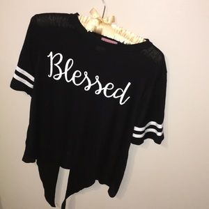 Be blessed shirt🖤🖤